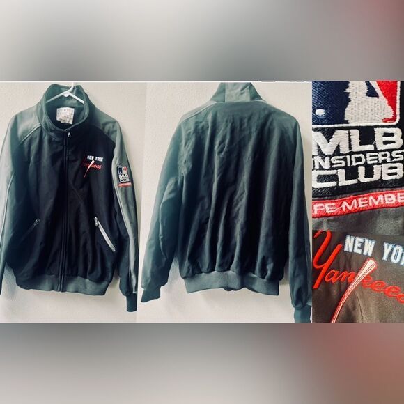Genuine Merchandise NY Yankees MLB Insiders Club Life Member Jacket Mens Size XL